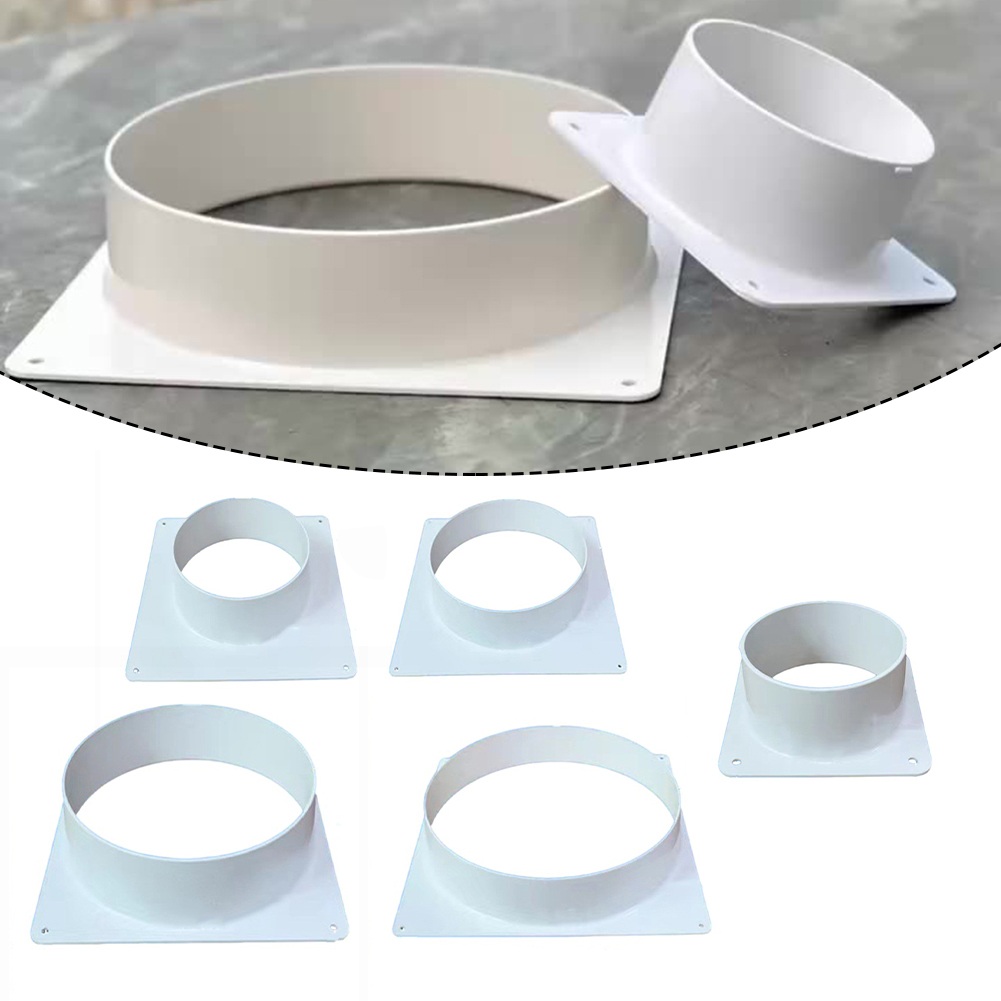 Home Improvement Items - Air Vent Duct Connector หน้าแปลนตรงท่อระบายอากาศท่อพลาสติกเครื่องมือ Home