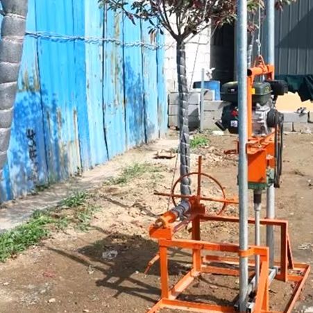 Power Drill Cordless - เครื่องเจาะบ่อน้ำแบบพกพาขนาด 80 เมตร ปรับแต่งได้ตามความต้องการ – ใช้เครื่องยนต์ดีเซล