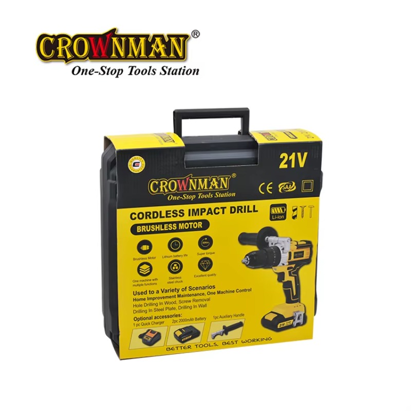 มอเตอร์ไร้แปรงถ่านกำลังสูง 80  - Power Drill Cordless บทวิจารณ์และราคา